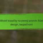 Dětské kopačky na pevný povrch: Růst, design, bezpečnost