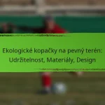 Ekologické kopačky na pevný terén: Udržitelnost, Materiály, Design
