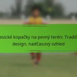 Klasické kopačky na pevný terén: Tradiční design, nadčasový vzhled