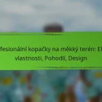 Profesionální kopačky na měkký terén: Elitní vlastnosti, Pohodlí, Design