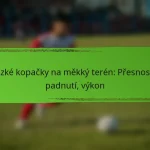 Úzké kopačky na měkký terén: Přesnost, padnutí, výkon