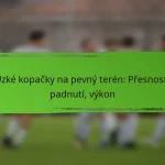 Úzké kopačky na pevný terén: Přesnost, padnutí, výkon